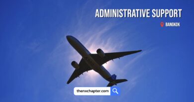 งานสายการบิน มาใหม่ บริษัท Airbus เปิดรับสมัครตำแหน่ง Administrative Support ที่กรุงเทพ