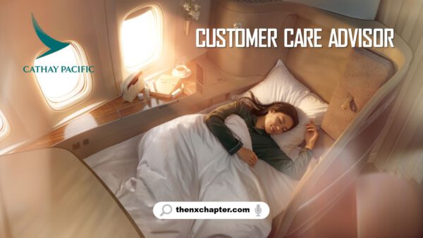 งานสายการบิน มาใหม่ สายการบิน Cathay Pacific เปิดรับสมัครตำแหน่ง Customer Care Advisor II สมัครได้ถึง 21 กันยายน 2566