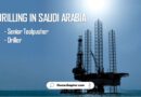 Looking for Experienced Jack Up Rig Personnel (Senior Toolpusher / Driller) for drilling job in Saudi Arabia as the details below