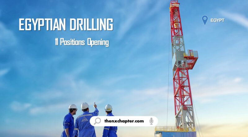 Drilling jobs in Egypt, required to work in the Egyptian company for drilling