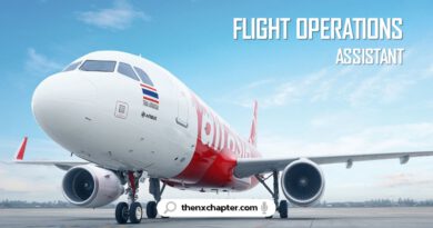 งานสายการบิน มาใหม่ Thai AirAsia เปิดรับสมัครตำแหน่ง Flight Operations Assistant