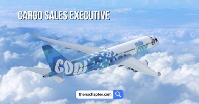 สายการบิน Really Cool Airlines เปิดรับสมัครตำแหน่ง Cargo Sales Executive
