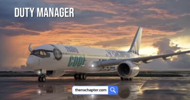 สายการบิน Really Cool Airlines เปิดรับสมัครตำแหน่ง Duty Manager