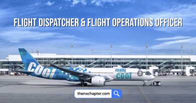 สายการบิน Really Cool Airlines เปิดรับสมัครตำแหน่ง Flight Dispatch & Flight Operations Officer ขอ TOEIC 600 คะแนนขึ้นไป ทำงานที่ สุวรรณภูมิ