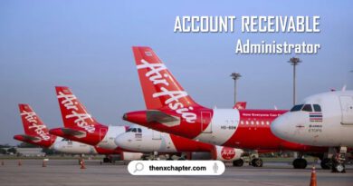 สายการบิน Thai AirAsia เปิดรับสมัครตำแหน่ง Account Receivable Administrator