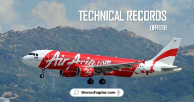Thai AirAsia เปิดรับสมัครตำแหน่ง Technical Records Officer