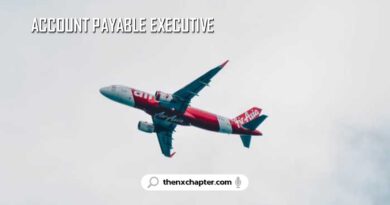 สายการบิน Thai AirAsia เปิดรับสมัครตำแหน่ง Accounting Payable Executive