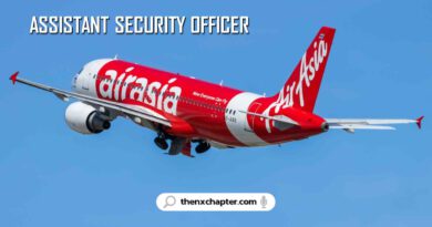สายการบิน Thai AirAsia เปิดรับสมัครตำแหน่ง Assistant Security Officer