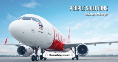 สายการบิน Thai AirAsia เปิดรับสมัครตำแหน่ง People Solutions (Assistant Manager) ขอประสบการณ์ 5-8 ปี สายงาน HR