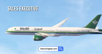 บริษัท Adinas Travel & Tour ซึ่งเป็น GSA ให้กับสายการบิน Saudia Airlines ประเทศไทย เปิดรับสมัครตำแหน่ง Sales Executive