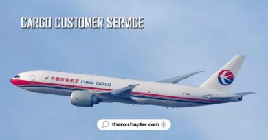 สายการบิน China Cargo Airlines เปิดรับสมัครตำแหน่ง Cargo Customer Services Officer ขอ TOEIC 550 คะแนนขึ้นไป ยินดีต้อนรับน้องๆจบใหม่
