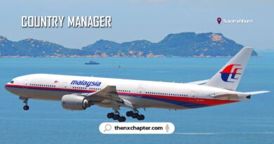สายการบิน Malaysia Airlines เปิดรับสมัครตำแหน่ง Country Manager, IndoChina ทำงานที่สนามบินสุวรรณภูมิ ขอประสบการณ์ 4-6 ปี สายงาน Travel/Airline Industry และ/หรือ 2-3 ปีสายงาน Sales & Marketing