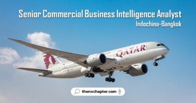 สายการบิน Qatar Airways เปิดรับสมัครตำแหน่ง Senior Commercial Business Intelligence Analyst, Indochina-Bangkok ที่กรุงเทพ