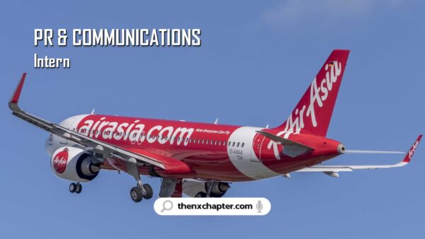สายการบิน Thai AirAsia เปิดรับสมัครฝึกงานตำแหน่ง PR & Communications ตำแหน่งนี้จะทำงานร่วมกับ PR ของไทย และของภูมิภาค (Regional) และทำงานร่วมกับฝ่าย Marketing, Merchant, Merchanising, Partnership, Product Team และ AirAsia MOVE เป็นต้น