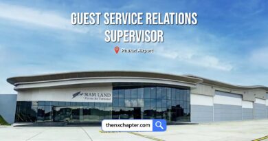 บริษัท Siam Land Flying เปิดรับสมัครตำแหน่ง Guest Service Relations วุฒิ ป.ตรี สื่อสารภาษาอังกฤษได้เป็นอย่างดี ทำงานที่ Private Jet Terminal สนามบินภูเก็ต