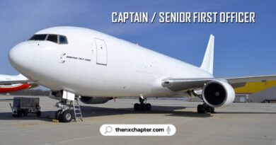 K-Mile รับสมัคร Captain และ Senior First Officer เครื่องบินแบบ B767