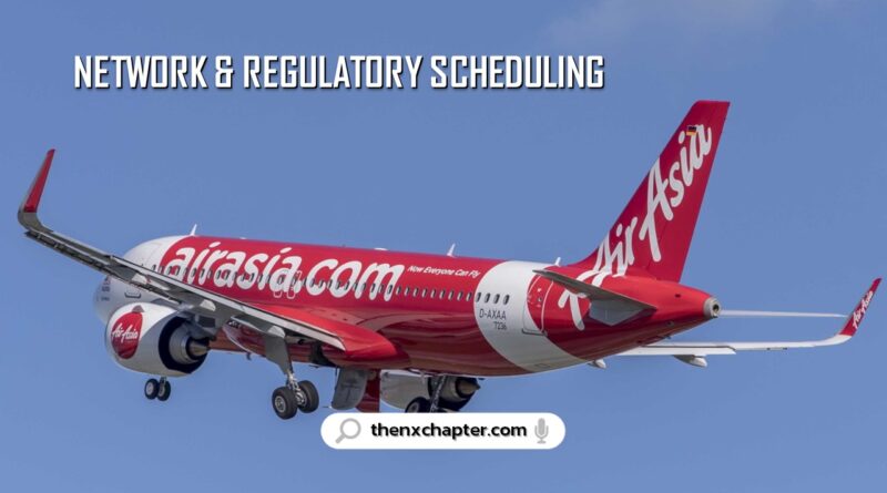 สายการบิน Thai AirAsia เปิดรับสมัครตำแหน่ง Network & Regulatory Scheduling Executive วุฒิป.ตรีขึ้นไป สาขาบริหาร, เศรษฐศาสตร์, การบิน หรือที่เกี่ยวข้อง ขอประสบการณ์ 3 ปีสายงานที่เกี่ยวข้องกับงานด้านการบิน