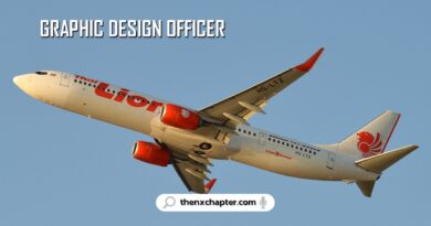 สายการบิน Thai Lion Air เปิดรับสมัครตำแหน่ง Graphic Design Officer