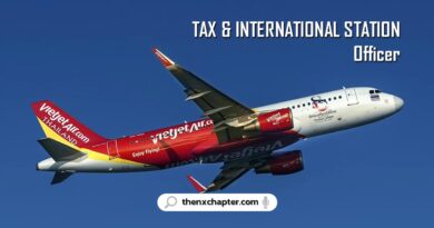 สายการบิน Thai Vietjet เปิดรับสมัครตำแหน่ง Tax and International Station Officer วุฒิป.ตรี สาขาบัญชี, การเงิน หรือที่เกี่ยวข้อง ประสบการณ์ 1-3 ปี ทำงานที่สนามบินสุวรรณภูมิ