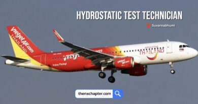 สายการบิน Thai Vietjet เปิดรับสมัครตำแหน่ง Hydrostatic Test Technician (HST) ทำงานที่สนามบินสุวรรณภูมิ