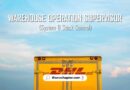 DHL เปิดรับสมัครตำแหน่ง Warehouse Operation Supervisor (System & Stock Control) วุฒิป.ตรี สาขาเกี่ยวกับ Supply Chain, Logistics หรือ Industrial Engineering ยินดีต้อนรับเด็กจบใหม่ สามารถทำงาน 6 วันต่อสัปดาห์ได้ ทำงานที่บางปะกง ฉะเชิงเทรา