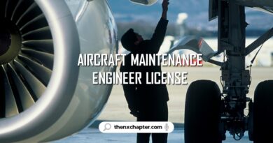 บริษัท Royal Airport Services เปิดรับสมัครตำแหน่ง Aircraft Maintenance Engineer License จำนวน 4 อัตรา ขอ TOEIC 450 คะแนนขึ้นไป อายุ 22-35 ปี ทำงานวันจันทร์-ศุกร์ (08.00-17.00) เงินเดือนตามตกลง