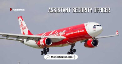 สายการบิน Thai AirAsia เปิดรับสมัครตำแหน่ง Security Officer ทำงานที่สนามบินนราธิวาส