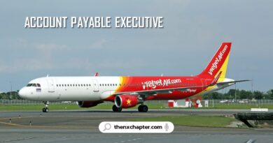 สายการบิน Thai Vietjet เปิดรับสมัครตำแหน่ง Account Payable Executive วุฒิป.ตรีบัญชี ประสบการณ์ 5 ปีงานบัญชี มีความรู้ด้านภาษีเป็นอย่างดี