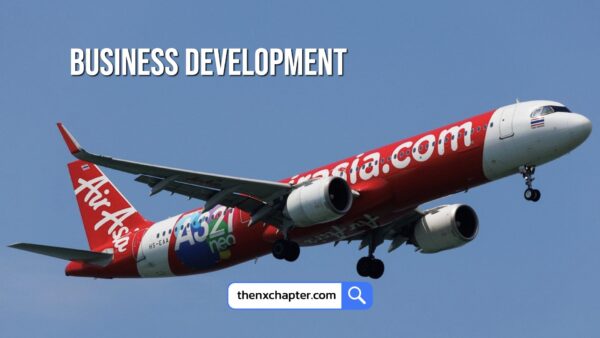 สายการบิน Thai AirAsia เปิดรับสมัครตำแหน่ง Business Development Executive เงินเดือน 25,000-35,000 บาท