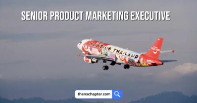 สายการบิน Thai AirAsia เปิดรับสมัครตำแหน่ง Senior Product Marketing Executive วุฒิป.ตรีการตลาด, การเงิน, บริหาร หรือที่เกี่ยวข้อง ประสบการณ์ 2-3 ปี งานการตลาด