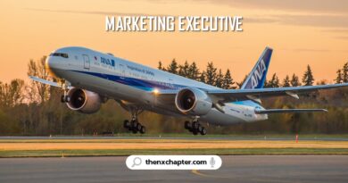สายการบิน ANA หรือ All Nippon Airways เปิดรับสมัครตำแหน่ง Marketing Executive (Partnership/Social Media) วุฒิป.ตรีสาขาการสื่อสาร, การตลาด, บริหารธุรกิจ, สื่อสมัยใหม่ สมัครได้ถึง 7 มิถุนายน