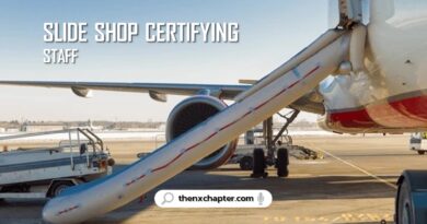 บริษัท Aerospace MRO เปิดรับสมัครตำแหน่ง Slide Shop Certifying Staff 1 อัตรา วุฒิป.ตรีสาขา Aerospace, Mechanical, Industrial Engineering ประสบการณ์งานการบิน 3 ปี ทำงานที่บริษัท Aerospace MRO ซ.แจ้งวัฒนะ 12