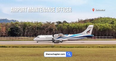 สายการบิน Bangkok Airways เปิดรับสมัครตำแหน่ง Airport Maintenance Officer ขอ TOEIC 300 คะแนนขึ้นไป ทำงานที่สนามบินสุโขทัย