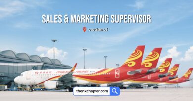 Hong Kong Airlines เปิดรับสมัครตำแหน่ง Sales & Marketing Supervisor ทำงานที่จามจุรีสแควร์ จันทร์-ศุกร์ 09:00-17:30 สมัครได้ถึง 24 พฤษภาคม