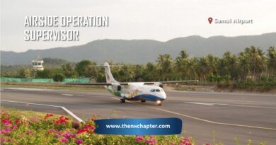 สายการบิน Bangkok Airways เปิดรับสมัครตำแหน่ง Airside Operations Supervisor วุฒิป.ตรีการจัดการการบิน หรือที่เกี่ยวข้อง ขอ TOEIC 550 คะแนนขึ้นไป ทำงานที่สนามบินสมุย