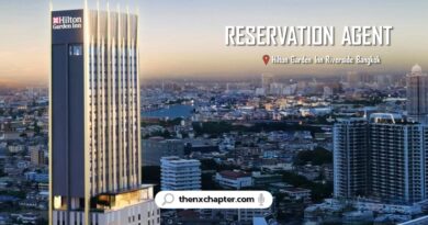 โรงแรม Hilton เปิดรับสมัครตำแหน่ง Reservation Agent ทำงานที่โรงแรม Hilton Garden Inn Bangkok Riverside 299 เจริญนคร