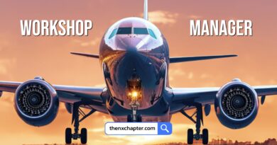 บริษัท Aerospace MRO เปิดรับสมัครตำแหน่ง Workshop Manager วุฒิป.ตรี-ป.โท ด้าน Aeronautical หรือ Aircraft Maintenance อายุ 35-45 ปี ทำงานที่บริษัท Aerospace MRO ซ.แจ้งวัฒนะ 12