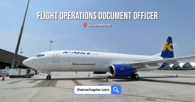 K-Mile เปิดรับสมัครตำแหน่ง Flight Operations Document Officer วุฒิป.ตรีทุกสาขา ทำงานที่สนามบินสุวรรณภูมิ