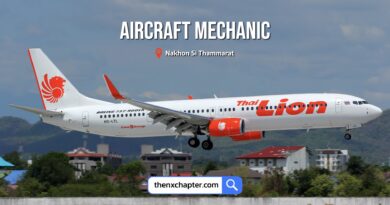 สายการบิน Thai Lion Air เปิดรับสมัครตำแหน่ง Aircraft Mechanic อายุ 18-35 ปี วุฒิปวส.-ป.ตรี สาขา Aircraft Maintenance หรือที่เกี่ยวข้อง ขอ TOEIC 450 คะแนนขึ้นไป ทำงานที่สนามบินนครศรีธรรมราช
