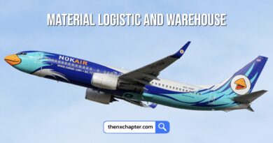 สายการบิน Nok Air นกแอร์ เปิดรับสมัครตำแหน่ง Material Logistic and Warehouse (Aircraft Parts) วุฒิ ปวส.-ป.ตรี มีประสบการณ์อย่างน้อย 2 ปี งานการบิน ทำงานที่สนามบินดอนเมือง