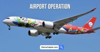 สายการบิน Sichuan Airlines เสฉวน แอร์ไลน์ เปิดรับสมัครตำแหน่ง Airport Operation วุฒิ ป.ตรี ยินดีต้อนรับเด็กจบใหม่ ขอ TOEIC 550 คะแนนขึ้นไป หรือผลสอบวัดระดับภาษาจีน HSK ระดับ 4 ขึ้นไป ทำงานที่สนามบินสุวรรณภูมิ
