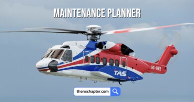 TAS หรือ Thai Aviation Services เปิดรับสมัครตำแหน่ง Maintenance Planner วุฒิ ป.ตรี Aviation Management, Aeronautical Engineering หรือที่เกี่ยวข้อง ขอ TOEIC 600 คะแนนขึ้นไป ทำงานที่นครศรีธรรมราชและอู่ตะเภา