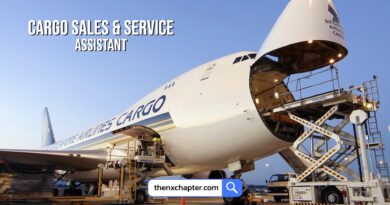 สุดยอดสายการบินอันดับ Top 5 ของโลก Singapore Airlines เปิดรับสมัครตำแหน่ง Cargo Sales & Services Assistant วุฒิ ป.ตรี มีประสบการณ์งาน Cargo มาก่อนจะพิจารณาเป็นพิเศษ สื่อสารภาษาอังกฤษได้เป็นอย่างดี สมัครได้ถึง 8 มกราคม