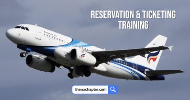 สายการบิน Bangkok Airways เปิดรับสมัครตำแหน่ง Reservation & Ticketing Training วุฒิ ป.ตรี ทุกสาขา มีประสบการณ์งาน Reservation & Ticketing อย่างน้อย 1 ปี ขอ TOEIC 550 คะแนนขึ้นไป ทำงานที่สำนักงานใหญ่ ถ.วิภาวดี