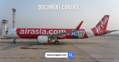 สายการบิน Thai AirAsia เปิดรับสมัครตำแหน่ง Document Control Officer วุฒิ ป.ตรี Aviation Management, Airport Management, Airline Business หรือที่เกี่ยวข้อง ประสบการณ์งาน Documentation อย่างน้อย 1 ปี มีความรู้เกี่ยวกับเรื่อง Document Control Procedures หากมีประสบการณ์เกี่ยวกับเรื่อง ISO จะพิจารณาเป็นพิเศษ สื่อสารภาษาอังกฤษได้เป็นอย่างดี