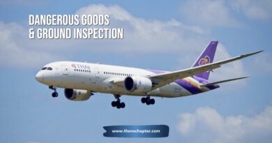 การบินไทย Thai Airways เปิดรับสมัครตำแหน่ง Senior Supervisor of Dangerous Goods And Ground Inspection กลุ่มงานควบคุมมาตรฐานการขนส่งวัตถุอันตรายและตรวจสอบการปฏิบัติการภาคพื้น 1 อัตรา วุฒิ ป.ตรี ทุกสาขา มีความรู้ด้านความปลอดภัยภาคพื้นป็นอย่างดี ขอ TOEIC 500 คะแนนขึ้นไป ทำงานที่สำนักงานใหญ่ สมัครได้ถึง 7 มีนาคม