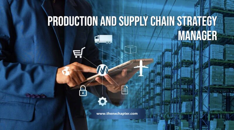 บริษัท BTI Executive Placement (Thailand) เปิดรับสมัครตำแหน่ง Production and Supply Chain Strategy Manager (Logistics) วุฒิ ป.ตรี Engineering, Logistics, Supply Chain หรือสาขาที่เกี่ยวข้อง มีประสบการณ์อย่างน้อย 10 ปีงานที่เกี่ยวข้องกับ Transport, Supply Chain, Warehouse เงินเดือน 100,000-130,000 บาท