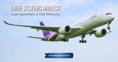 การบินไทย Thai Airways เปิดรับสมัครตำแหน่ง Chief Systems Analyst of Lean Operations & Fuel Efficiency ฝ่ายพัฒนาประสิทธิภาพการปฏิบัติการและการจัดการเชื้อเพลิง รับ 1 อัตรา วุฒิ ป.ตรี วิศวกรรมศาสตร์ สาขาวิทยาศาสตร์คอมพิวเตอร์ หรือสาขาอื่น ๆ ที่เกี่ยวข้อง ขอ TOEIC 600 คะแนนขึ้นไป ทำงานที่สำนักงานใหญ่ สมัครได้ถึง 25 กุมภาพันธ์