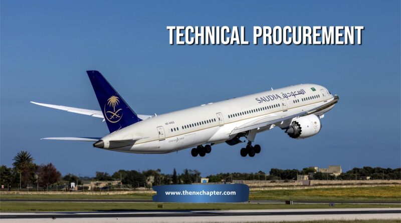 สายการบิน Saudia Airlines รับสมัครตำแหน่ง Technical Procurement (เจ้าหน้าที่จัดซื้ออะไหล่อากาศยาน) วุฒิ ป.ตรี หรือเทียบเท่า ในสาขาที่เกี่ยวข้อง สมัครได้ทุกสัญชาติ สวัสดิการดีเยี่ยม ทำงานที่เจดดาห์ มักกะฮ์ ประเทศซาอุดีอาระเบีย