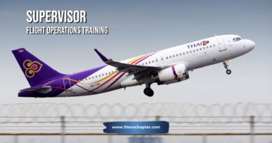 การบินไทย Thai Airways เปิดรับสมัครตำแหน่ง Supervisor of Flight Operations Training ฝ่ายฝึกอบรมการปฏิบัติการบิน (OD) ระดับ 5 รับ 1 อัตรา อายุ 20-30 ปี วุฒิ ป.ตรี ทุกสาขา TOEIC 400 คะแนนขึ้นไป สมัครได้ถึง 24 มีนาคม